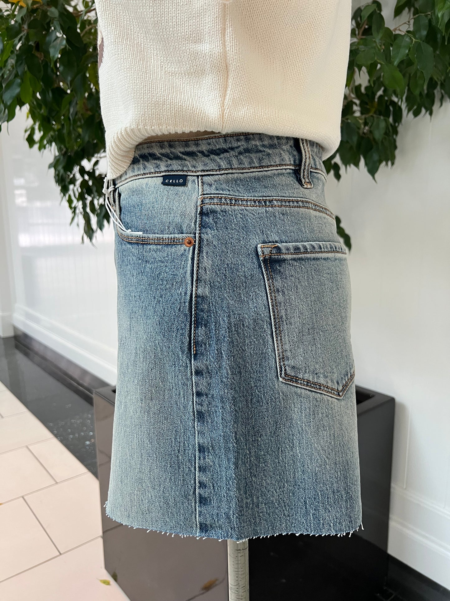 Denim Trend Skirt