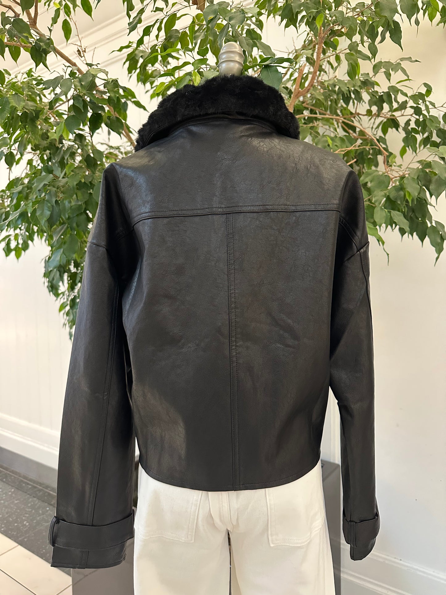 Trendy Upgrade Leather Jacket
