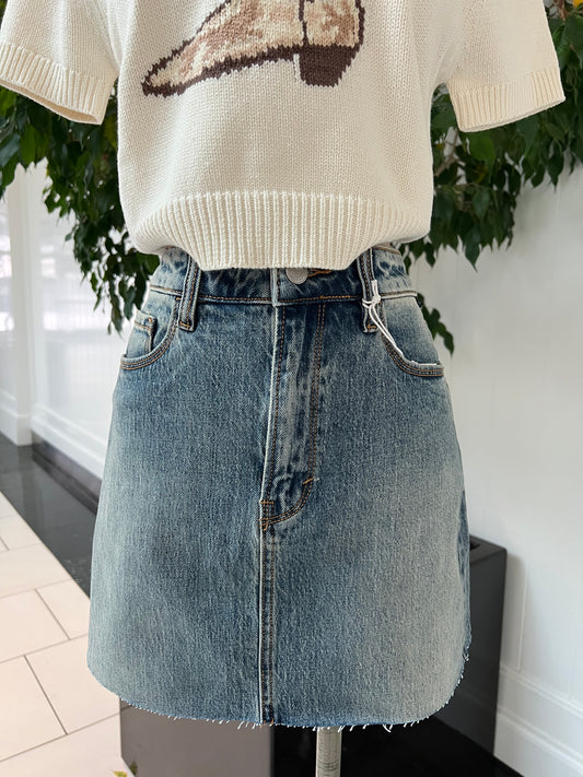 Denim Trend Skirt