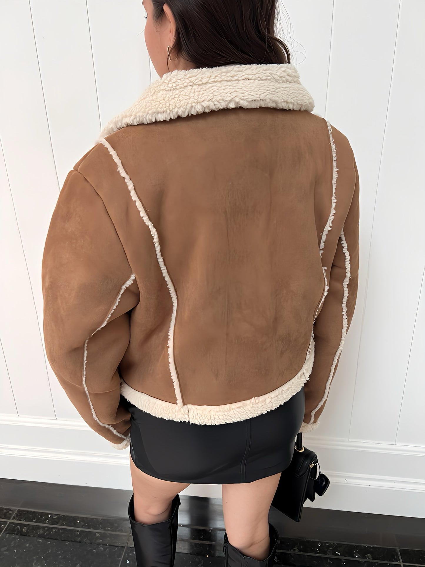 Suede Era Sherpa Jacket