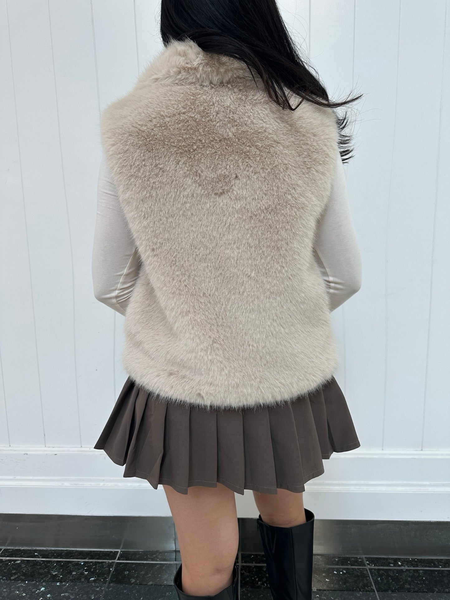 Stylish Winter Fur Vest