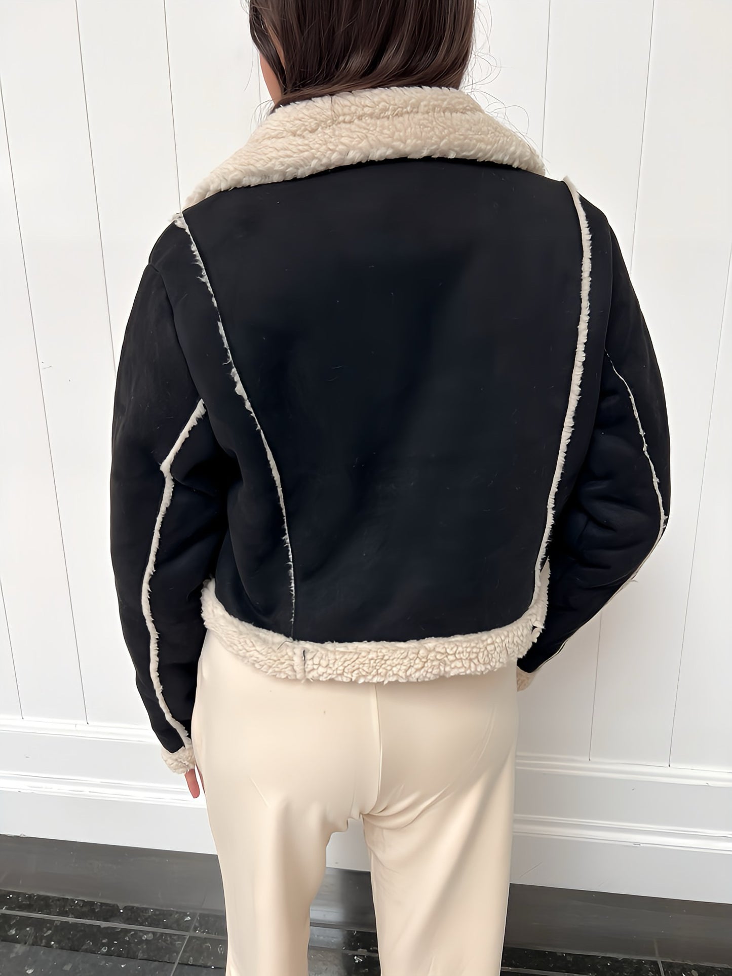 Suede Era Sherpa Jacket