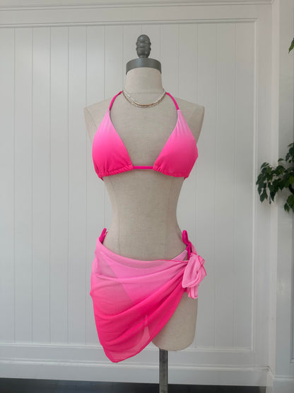 Pink Glow Bikini Set