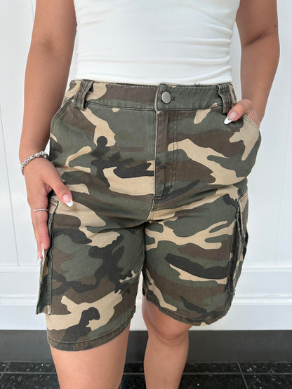 Trend In Camo Bermuda Shorts