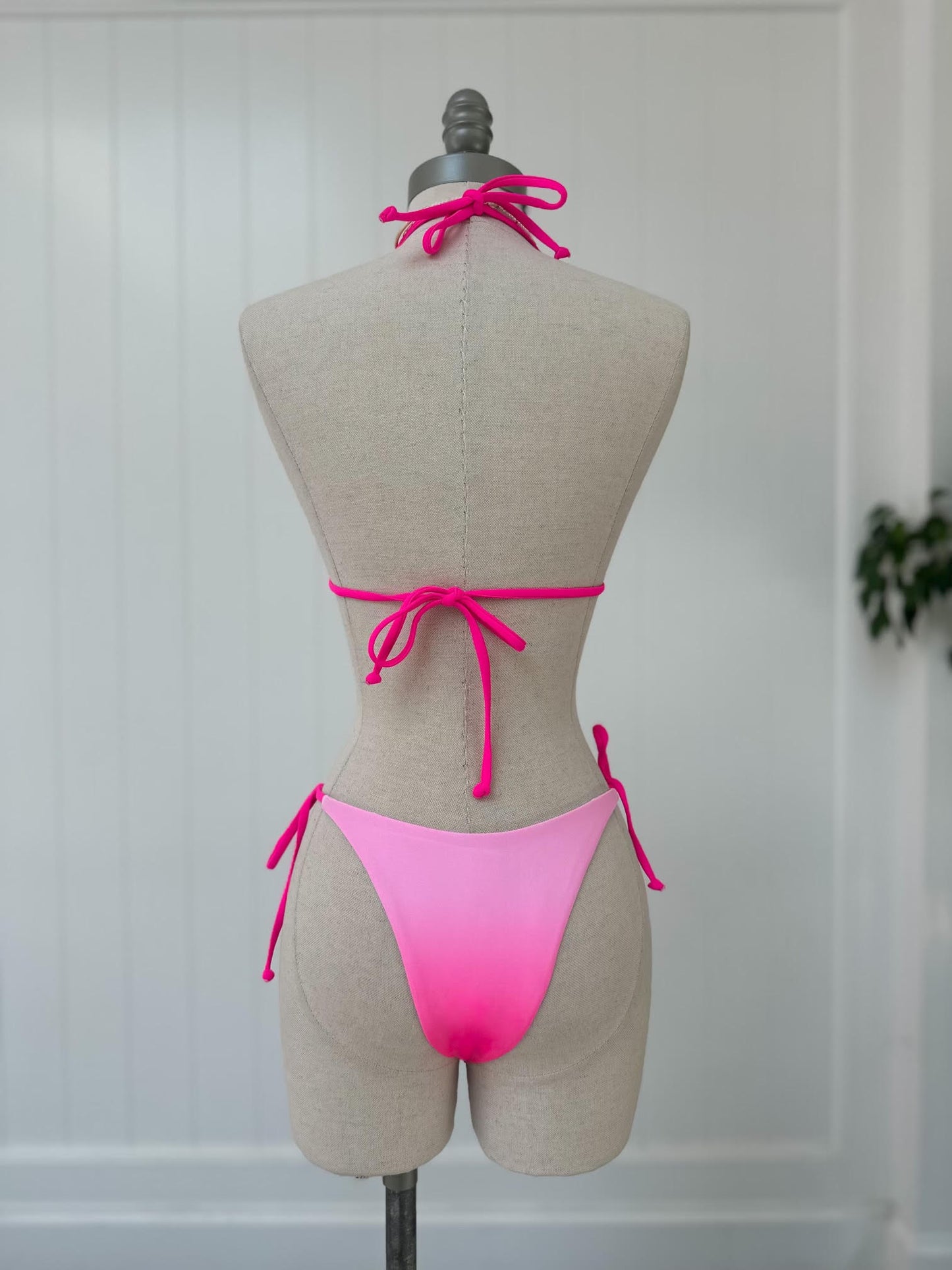 Pink Glow Bikini Set